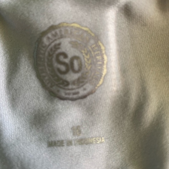 SO space dye full length leggings w/ cutouts at ankles sz S - Picture 9 of 10